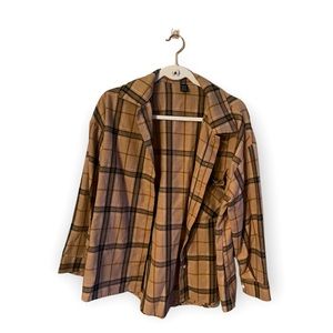 Autumn Plaid Cotton Button-Down